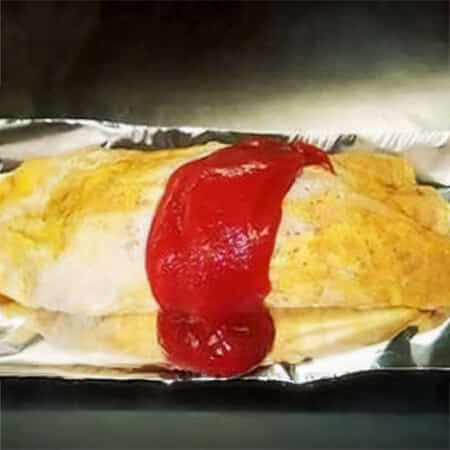 オムライス｜広島市中央区でお好み焼きのテイクアウト・デリバリーならお好み焼き一銭白島店