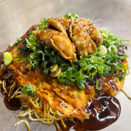 味噌ダレホルモン焼き｜広島市中央区でお好み焼きのテイクアウト・デリバリーならお好み焼き一銭白島店