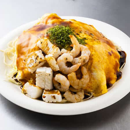 七海焼き｜広島市中央区でお好み焼きのテイクアウト・デリバリーならお好み焼き一銭白島店