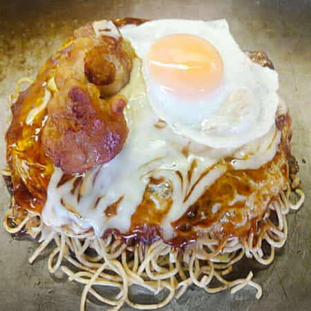 親子焼|広島市中央区でお好み焼きのテイクアウト・デリバリーならお好み焼き一銭白島店