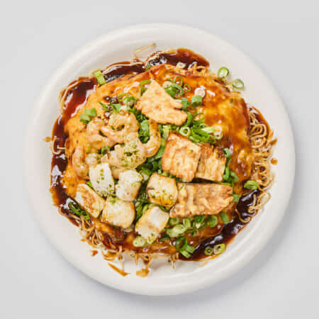 男気焼き|広島市中央区でお好み焼きのテイクアウト・デリバリーならお好み焼き一銭白島店